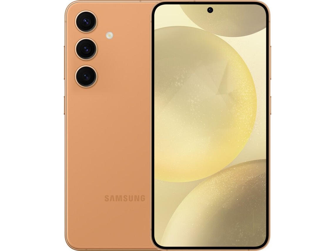 Smartphone SAMSUNG Galaxy S24 Dual Sim (Reacondicionado Señales de Uso - 128 GB - Naranja)