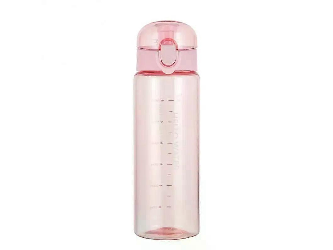 Botella Deportiva Rosa, Libre De Bpa, Irrompible, Portátil, A Prueba De Caídas, Reutilizable, Resistente Al Sudor. Rosewell