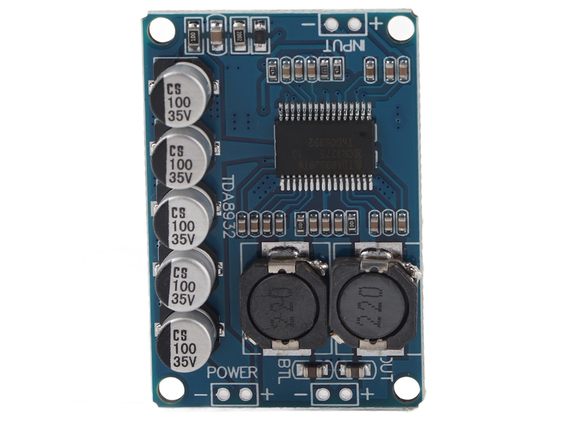 Módulo Mali de Amplificador de Potência Digital TDA8932 Mono 35W | S/MARCA