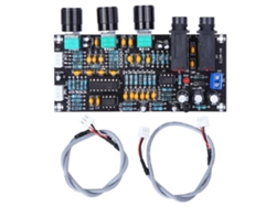 Módulo amplificador de áudio com 2 entradas de microfone, 2 canais, XH M273, DC12/24V
