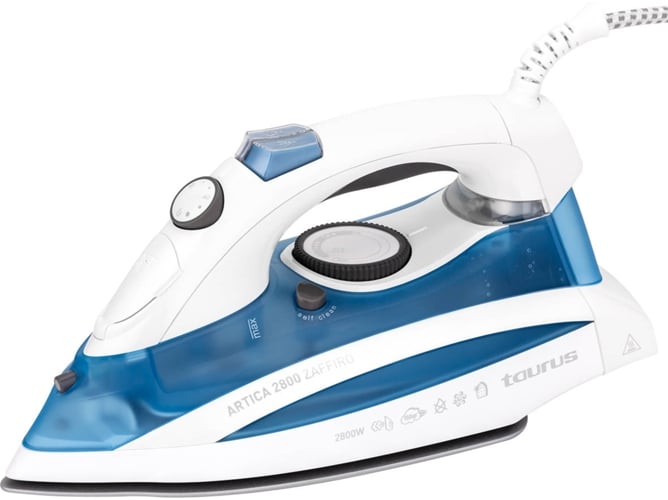 Plancha de Vapor TAURUS Artica 2800 Zaffi (Chorro Vapor: 150 g/min - Suela: Cerámica)