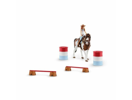 Figuras de Jugar SCHLEICH Playset Hannahs Western riding set Caballo Plástico (Edad Mínima Recomendada: 3 años)