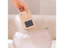 Miniconsola Portátil Retro Psp De 2,8 Pulgadas Con Doble Usb, 10000 Mah, Batería Externa (roja)