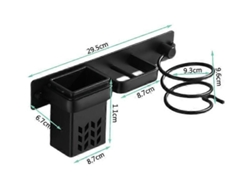 Soporte universal de pared para secador de pelo de GOKOCO