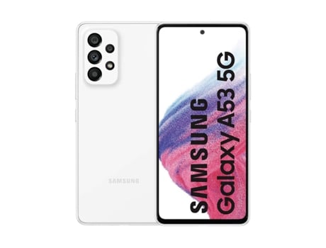 Smartphone SAMSUNG Galaxy A53 (6.5'' - 6 GB - 128 GB - Blanco)
