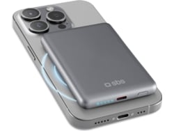 Powerbank SBS SlimMag (5.000mAh - Alumínio)