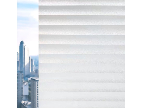 Pegatinas De Vidrio Esmerilado Para Ventana Con Patrón De Persianas, Película Antideslumbrante Opaca Translúcida Para Baño Y Baño ZMDECQNA