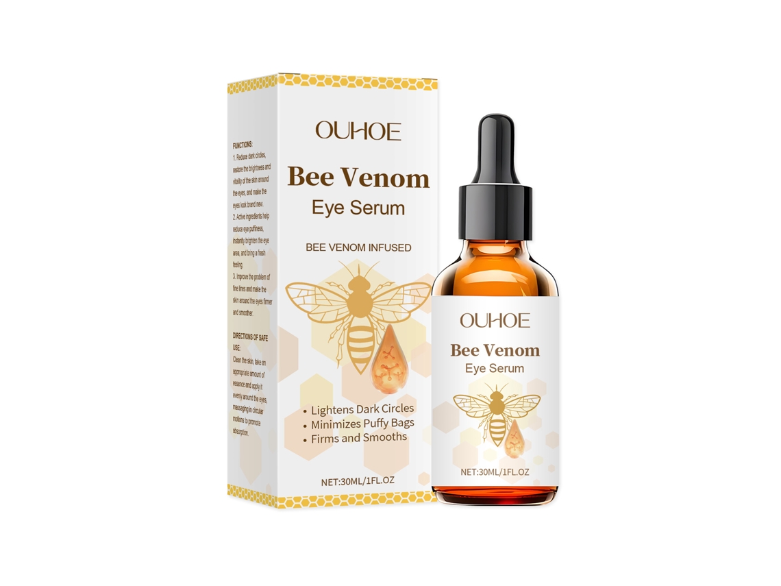 Sérum calmante para el contorno de ojos con veneno de abeja.