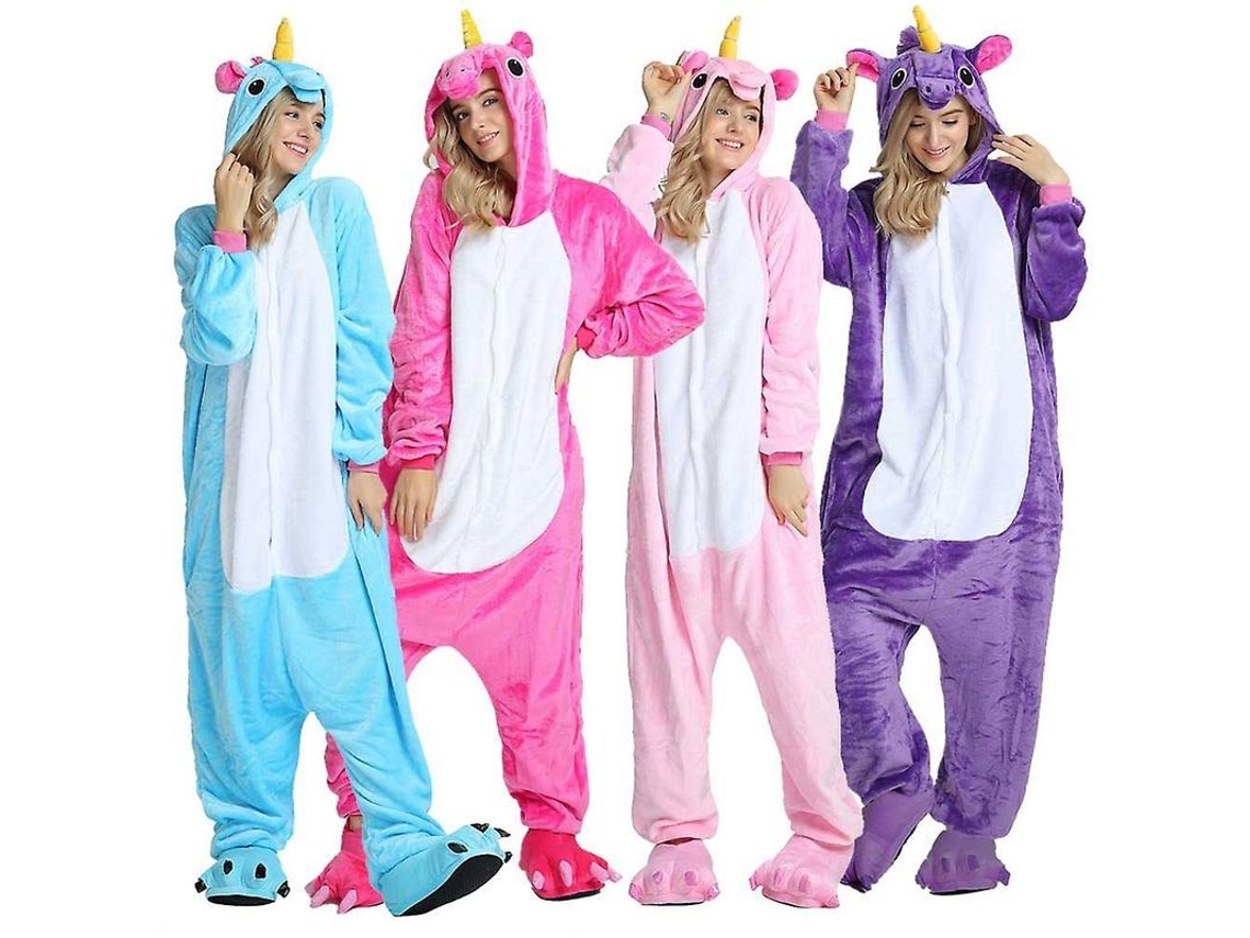 2026-pijama Disfraz De Unicornio Adulto Regenboghorn Talla S-xl Para Cosplay Fiestas Halloween Navidad