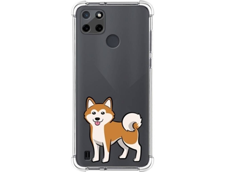 Carcasa Realme C21Y TUMUNDOSMARTPHONE Dibujos Antigolpes Perros 02 Multicolor