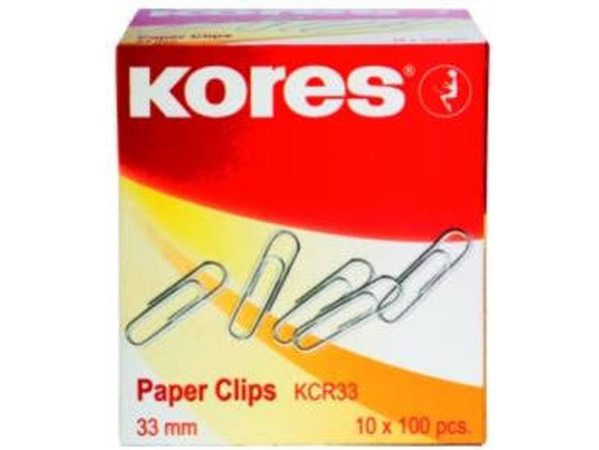 Clips KORES B-BK43010 (100 Unidades)