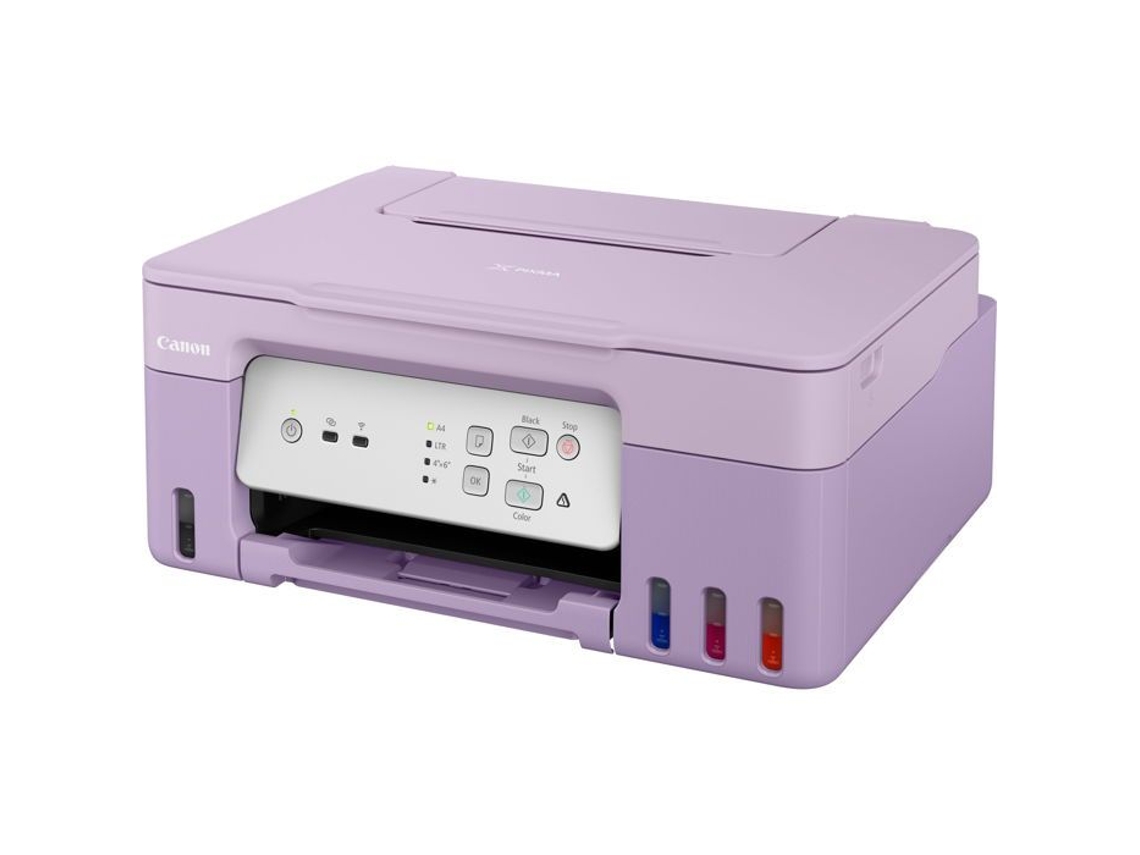 Impresora Multifuncional Canon Pixma G3430 Inyección De Tinta A4 Morado