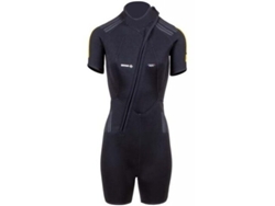 Traje de Niños para Buceo BEUCHAT Corto Negro (8/10 años)