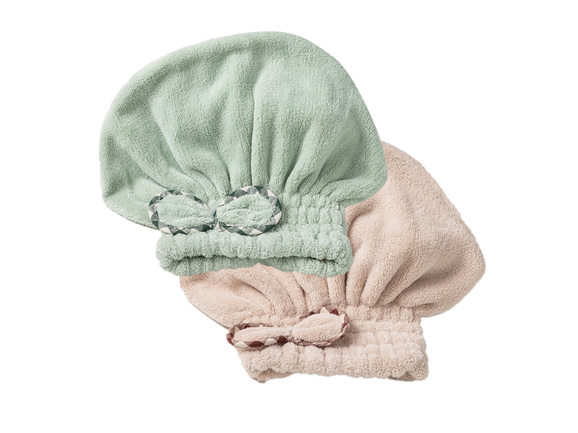 Toalla Kofihety Gorros Secar Cabello Suaves Terciopelo (15x13x4cm)