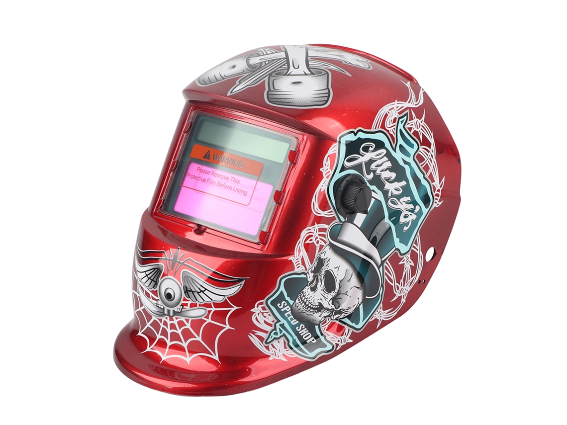 Casco De Soldadura Automático Oscurecedor Solar Para Soldar Y Rectificado