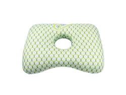 Almofada De Orelha Com Furo Eifson ,para Apoio Do Pescoço, Projetada Para Aliviar O Desconforto Nos Ouvidos (verde)