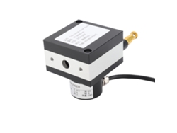 Actuador lineal eléctrico negro (IP65, carrera de 200 mm)