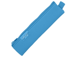 Estuche multifuncional de neopreno Colorline Mini. Caja de oficina azul claro