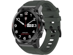 1 43 AMOLED Relojes inteligentes militares Reloj inteligente para hombres Responder/Hacer llamadas 400 Mah Ip68 Fitness Tracker con YEMAESRE