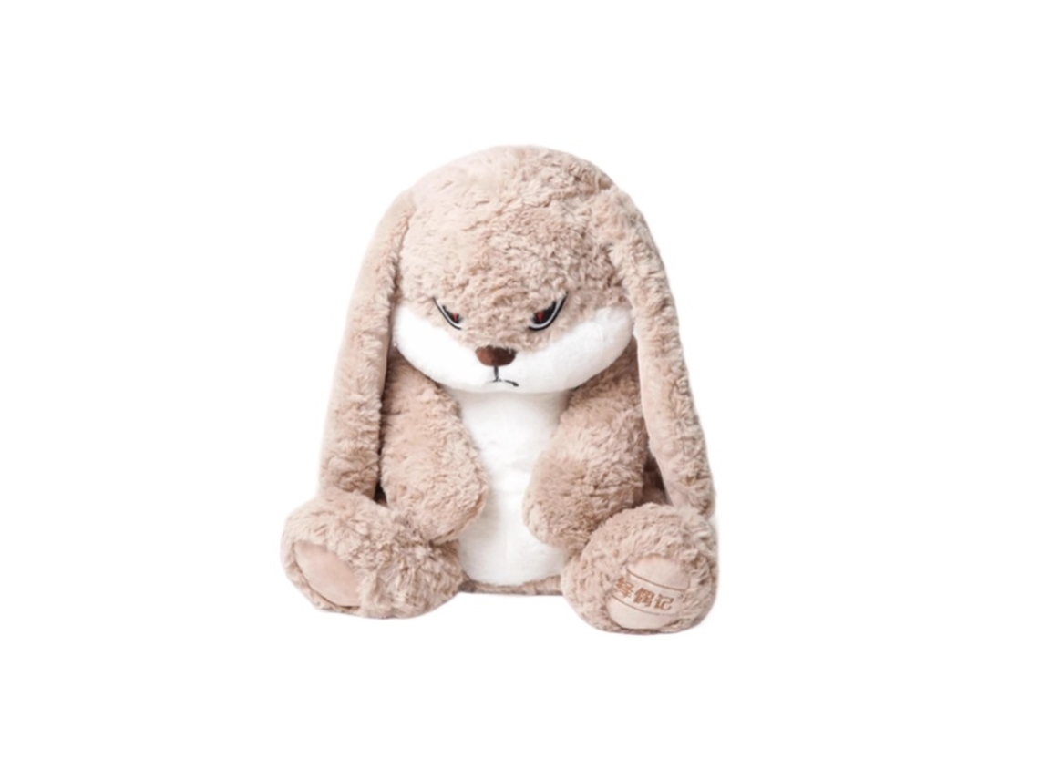 Conejo de peluche perdido de 30 cm, muñeco de conejito, muñeco de regalo para calmar
