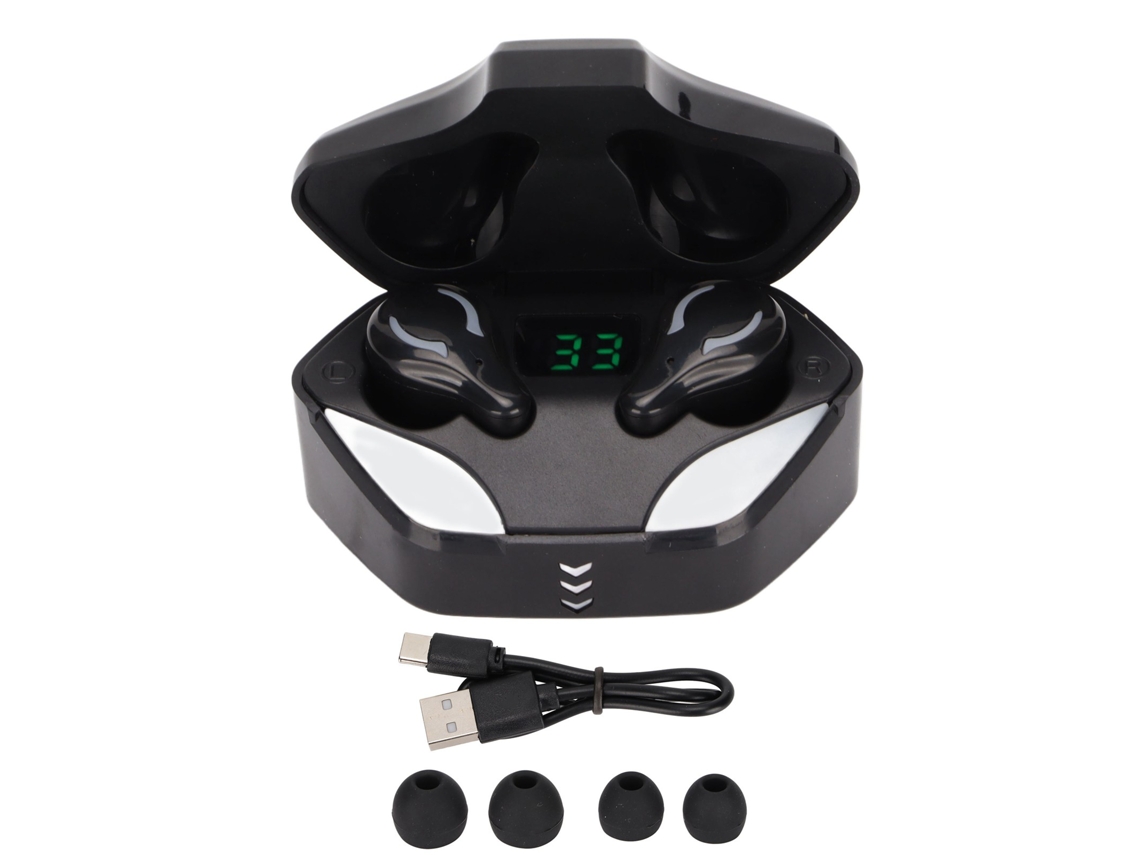 Fones de Ouvido Sem Fio Tws, Intra auricular Ipx7, Bluetooth 5.1, Display Led Hd de Bateria. EOOCOO
