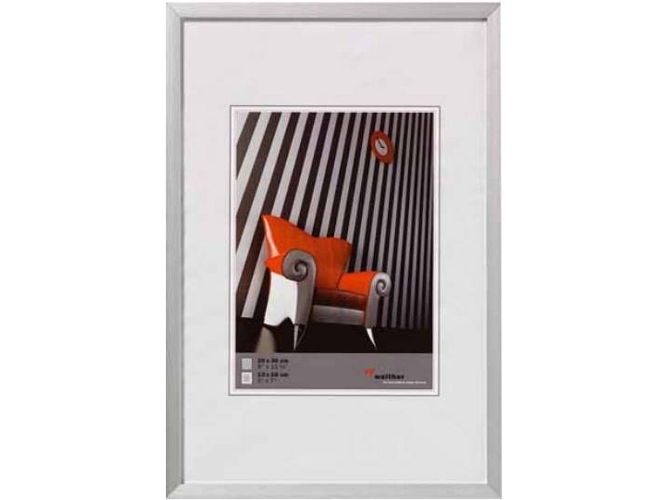 Marco WALTHER Chair (Plateado - 20x30cm)