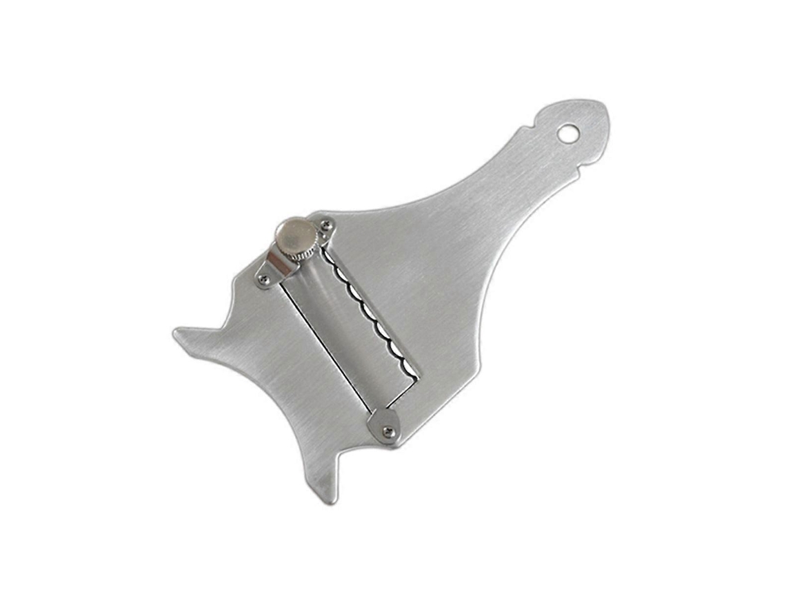 Cortador de trufas de acero inoxidable con cuchilla ajustable y raspador de queso Everley891