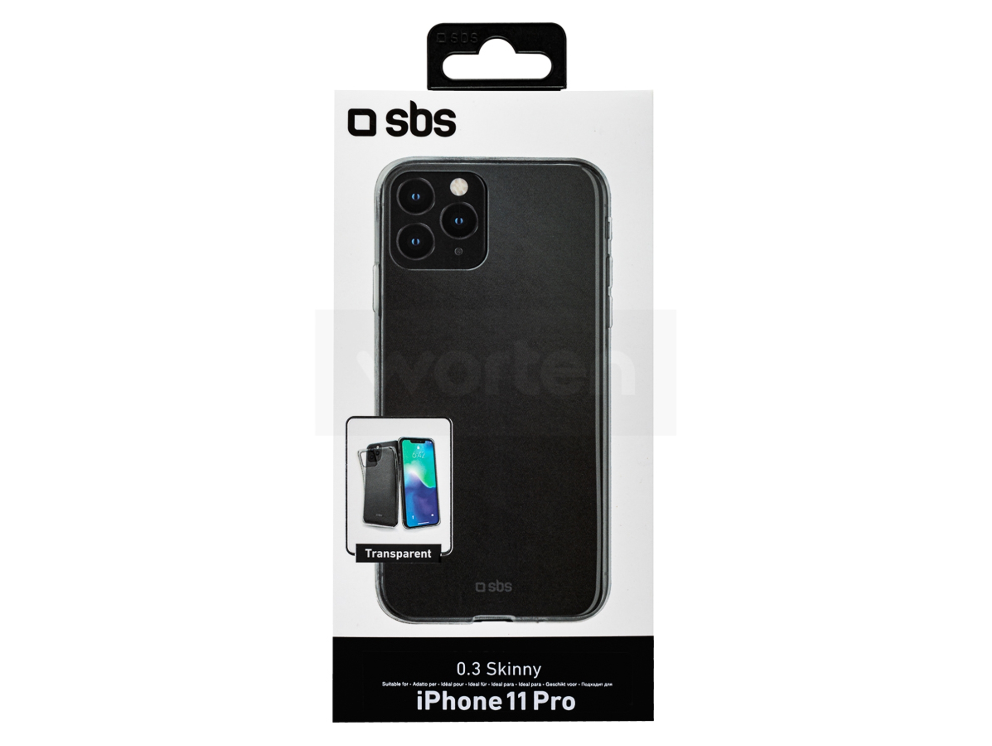 Funda iPhone 11 Pro SBS Skinny Transparente
