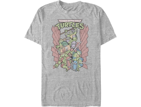 Camisetas Unisex DEEPSTONE Skateboards Teenage Mutant Ninja Turtles brezo atlético (XXXL)