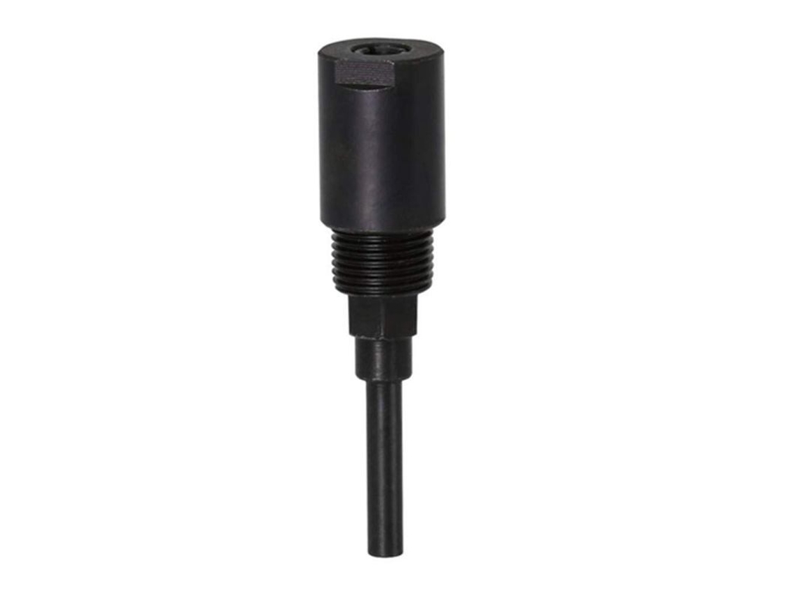 Extensión De Broca De 1/4 De Pulgada Con Collarín De Acero Resistente Para Máquinas De Fresado Y Grabado De Madera.