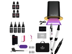 Kit de herramientas para extensiones de cabello, pegamento UV, máquina removedora fácil, Combo-2