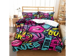 Juego Funda Nórdica Ropa Cama Juego Almohada 135 X 200 Cm 50 75 150 220 240