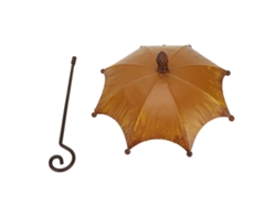 Comedero Colgante Para Pájaros Con Forma De Paraguas De Metal Para Jardín, Hogar Y Patio.