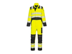 Sudadera con capucha ignífuga de alta visibilidad Pw3 Fr Modaflame / Amarillo Negro / S Portwest
