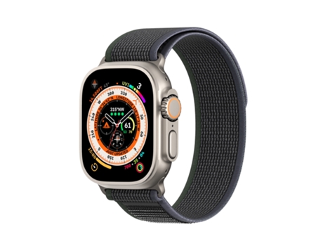 Correa de reloj inteligente para Apple Watch SE 2023 44 mm Serie DUX DUCIS YJ Correa de reloj de nailon (azul negro)