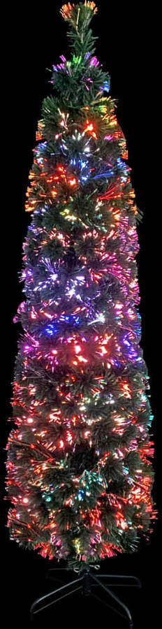 De Navidad Estrecho artificial soporte vidaxl fibra 180 cm con verde 180x48