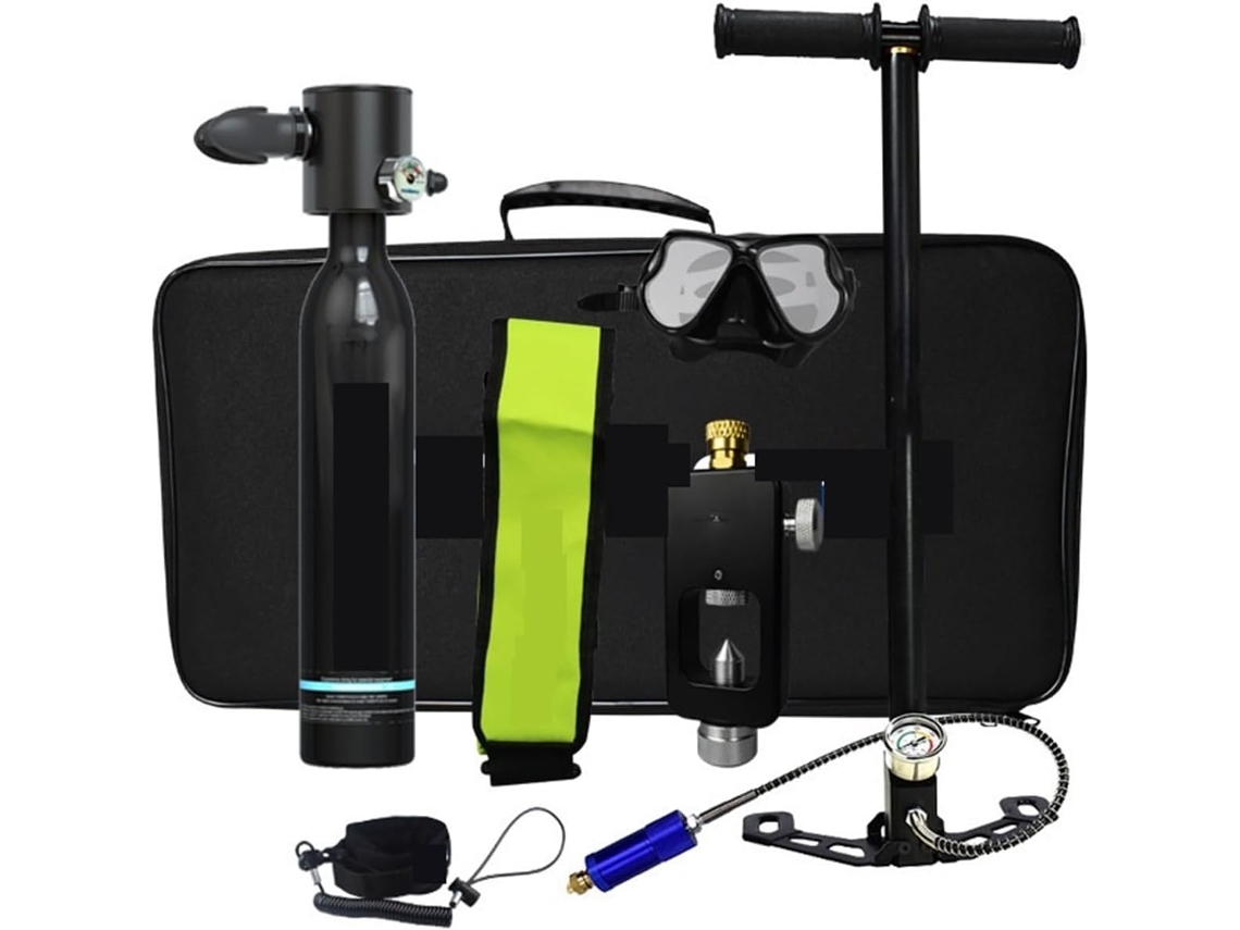 Mini Tanque De Buceo De 0,5 L, Rebreather Portátil
