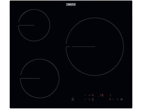 Placa de Vitrocerámica ZANUSSI ZHRN638K (Eléctrica - 59 cm - Negro)