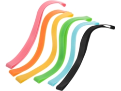 Inoomp 6 Correas Elásticas Para Toallas Para Sillas De Playa De Crucero,s A Los Rayos Uv Y Al Viento, Soportes Para