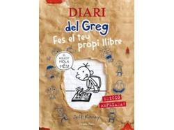 Libro Diari del Greg. Fes el teu propi llibre Edició ampliada! de Jeff Kinney (Español - Tapa Dura)