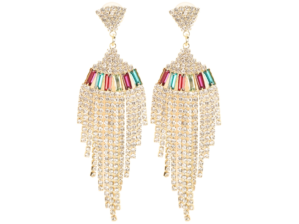 Elegantes Pendientes Colgantes De Aleación Con Borla Para Un Toque De Moda Y Personalidad.