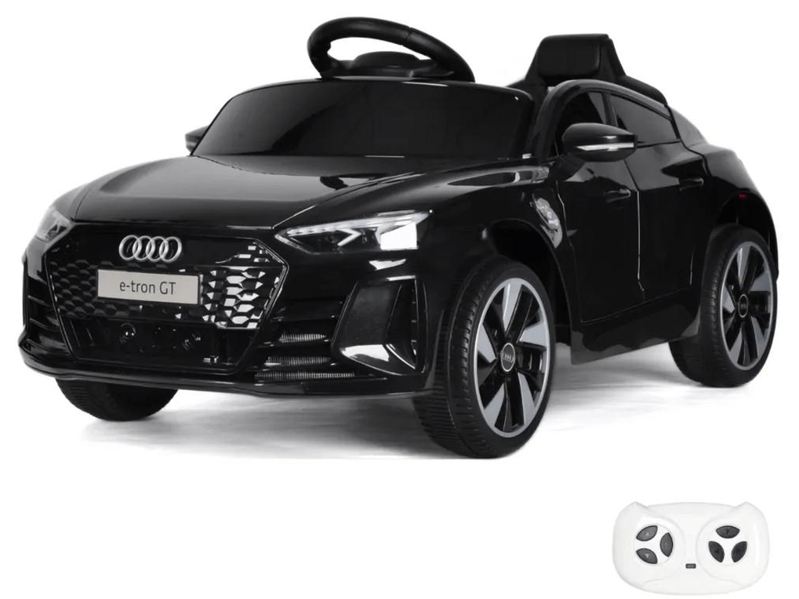 Vehículo Eléctrico Para Niños 12v - Audi E-tron Gt - 1 A 4 Años - Mp3 - Negro