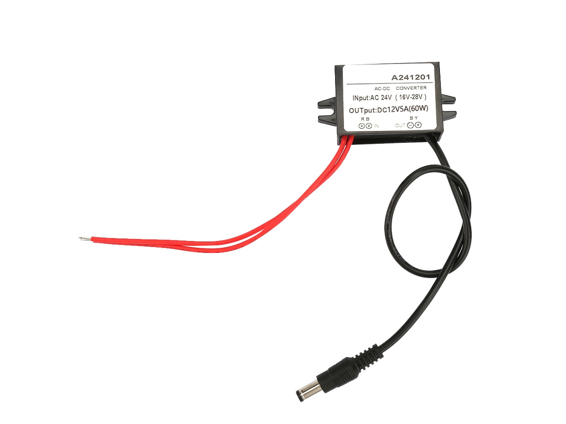 Convertidor Reductor Ac 16-28v A Dc 12v Módulo De Alimentación De Potencia Salida Dc (5a)
