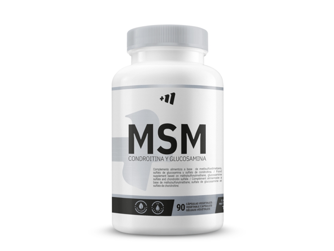 MSM Condroitina y Glucosamina - 90 Cápsulas Vegetales Suplementos Masmusculares