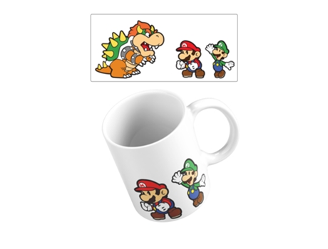 Taza 325ml - Super Mario - Bowser VS Mario e Luigi