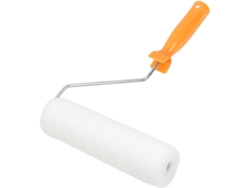 Rodillo de pintura de 9 pulgadas con mango de plástico naranja para decorar paredes y suelos CHABERLU
