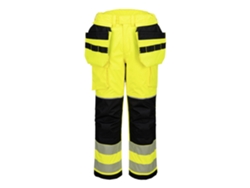 Pantalón De Invierno Pw3 Fr Modaflame Rain+ Hi-vis Amarillo Negro / Xl