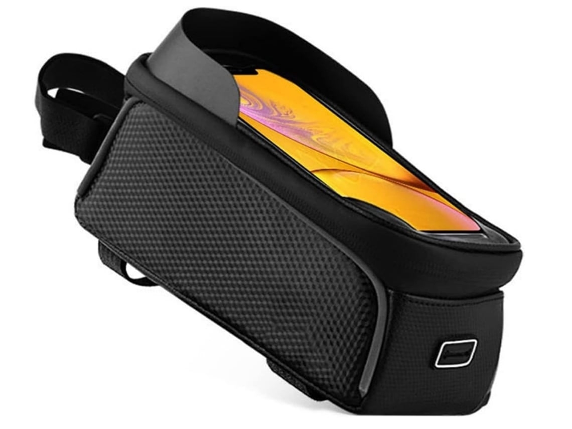 Bolsa impermeable para cuadro de bicicleta, tubo superior, teléfono, pantalla táctil Gusshious