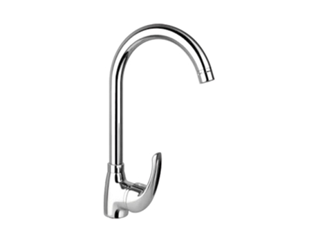 Grifo monomando vertical curvo para fregadero Smart II Inox Oferta exclusiva