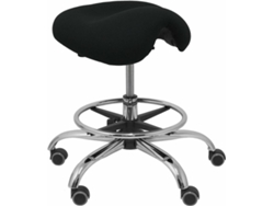 Taburete de Oficina PYC  Alatoz Preto (Tela)